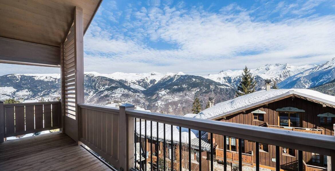 Cet appartement en duplex offre une surface de 106 m²