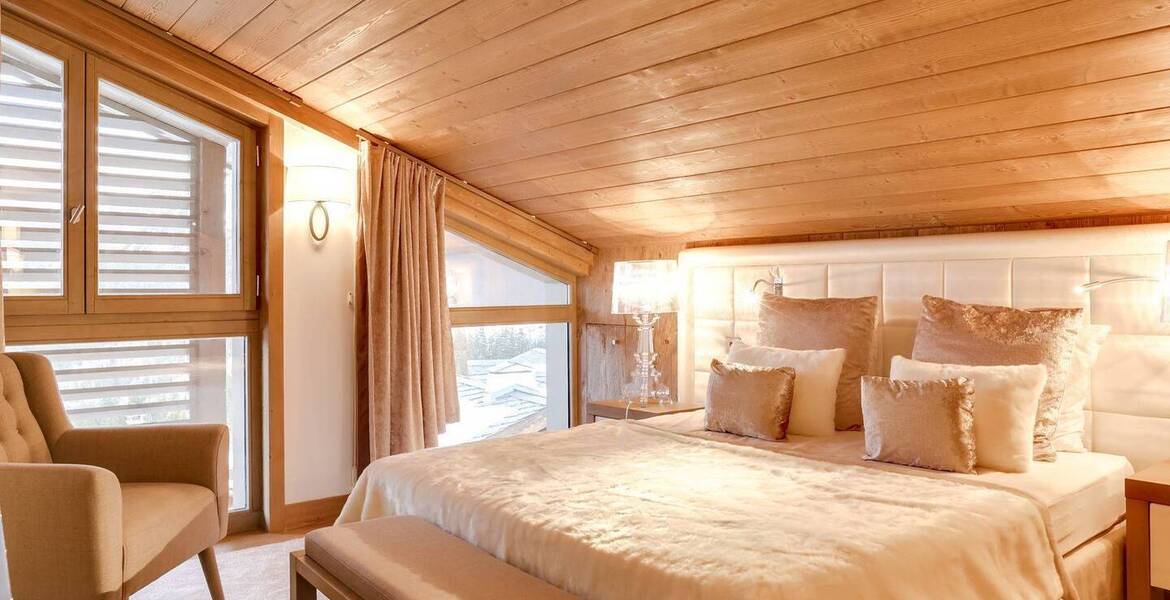 Cet appartement en duplex offre une surface de 106 m²