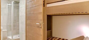 Cet appartement en duplex offre une surface de 106 m²