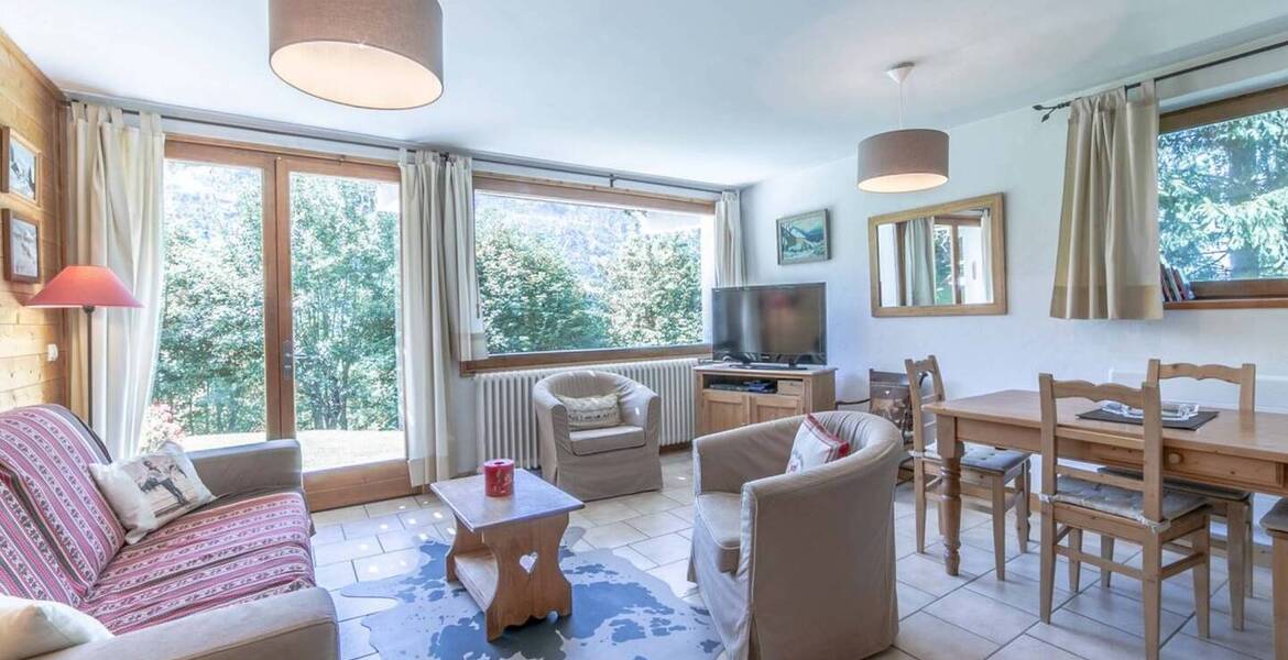 Un piso de lujo en alquiler con 2 habitaciones en Méribel.