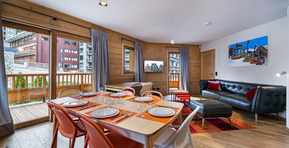 Un appartement à louer à Courchevel 1650 proche des pistes 