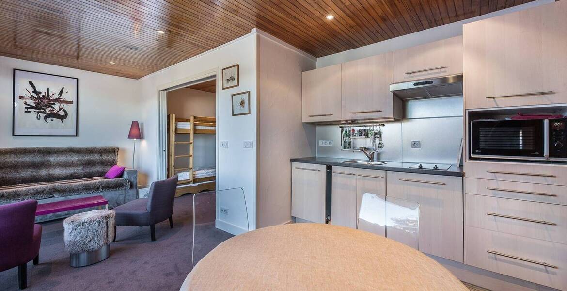 Este apartamento en alquiler es un gran estudio