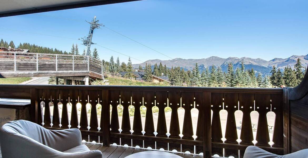 Appartement de style alpin situé à Pralong, Courchevel 1850 