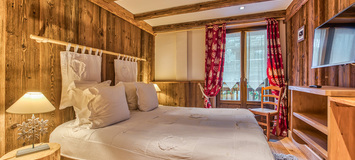 Un piso en alquiler en Courchevel 1850 con un diseño alpino 