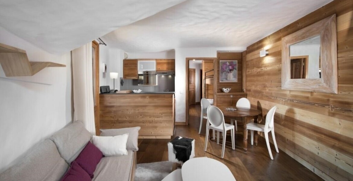 Un encantador apartamento en alquiler en Courchevel 1850