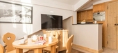 Appartement à Courchevel 1850 avec 1 chambre équipée pour 4 