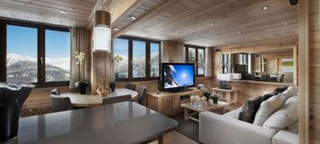 Superbe appartement skis aux pieds à louer à Courchevel 1850