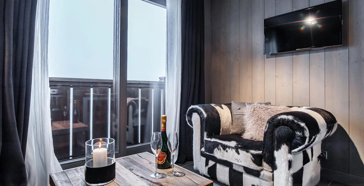 Квартира площадью 50 м² расположена на уровне -2 в Chalet 