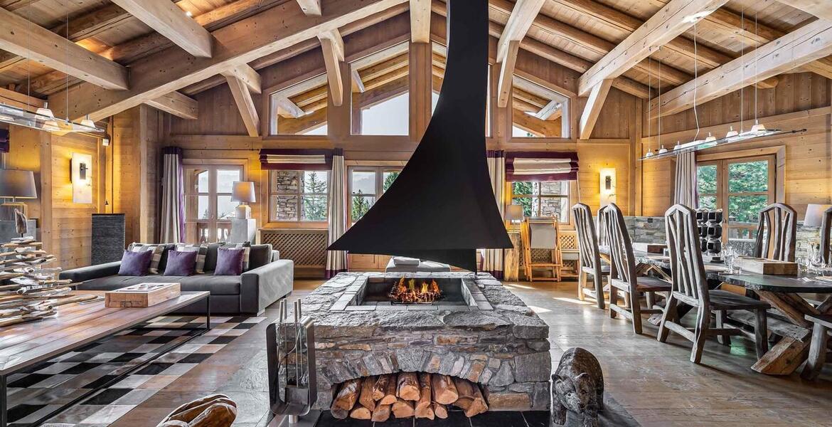 Chalet à louer à Courchevel 1850 Nogentil avec piscine, spa 