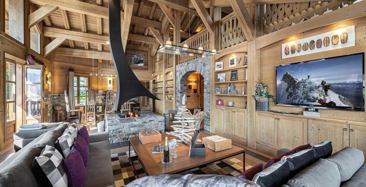 Chalet à louer à Courchevel 1850 Nogentil avec piscine, spa 