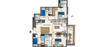 Apartment for rent in Courchevel 1650 