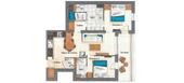 Apartamento en alquiler en Courchevel 1650 Moriond de 63 m²