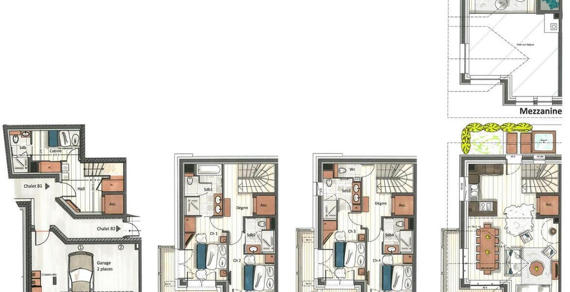 Chalet for rent in Courchevel 1650