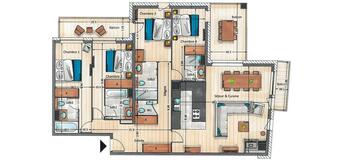 Appartement à louer à Courchevel 1650 Moriond