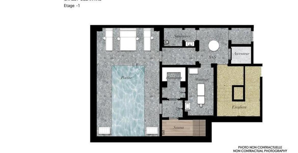 Chalet en alquiler en Méribel Estación de 590 m2 con 4 habit