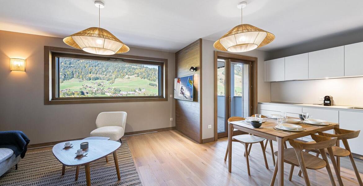 Appartement 2 chambres de 64 m² à Rochebrune, Megève à louer