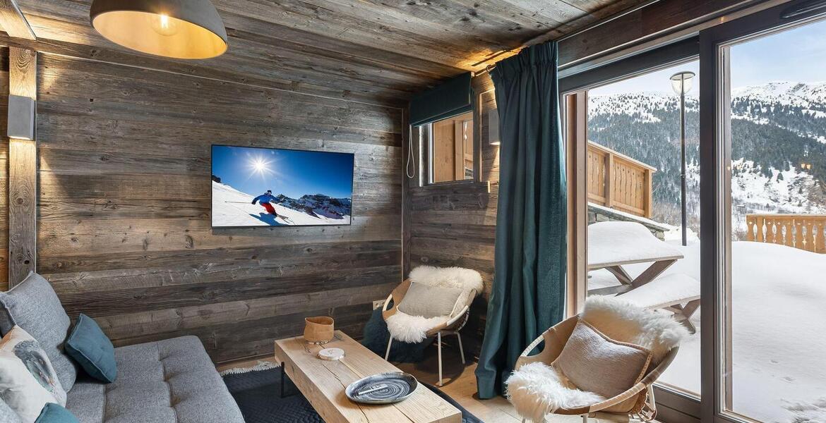 Chalet avec 2 chambres à Méribel Village de 60 m²