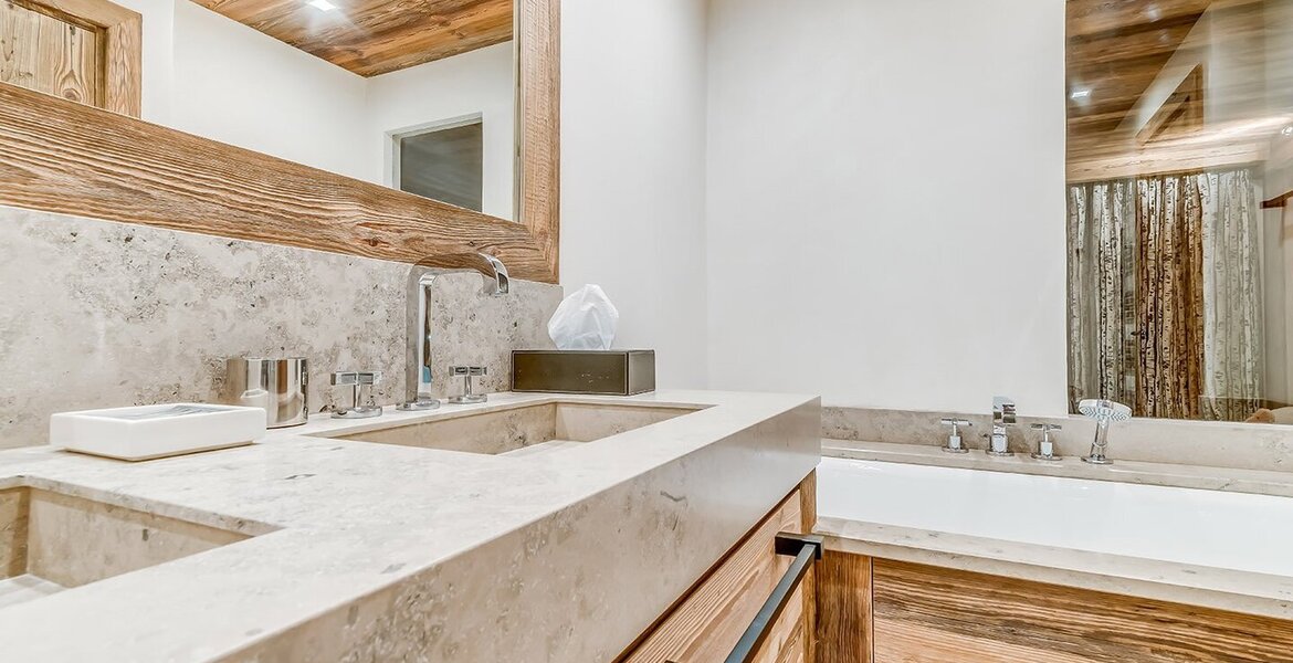 Ce duplex à louer avec 5 chambres à Val d'Isere à louer 
