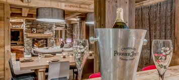 Ce duplex à louer avec 5 chambres à Val d'Isere à louer 
