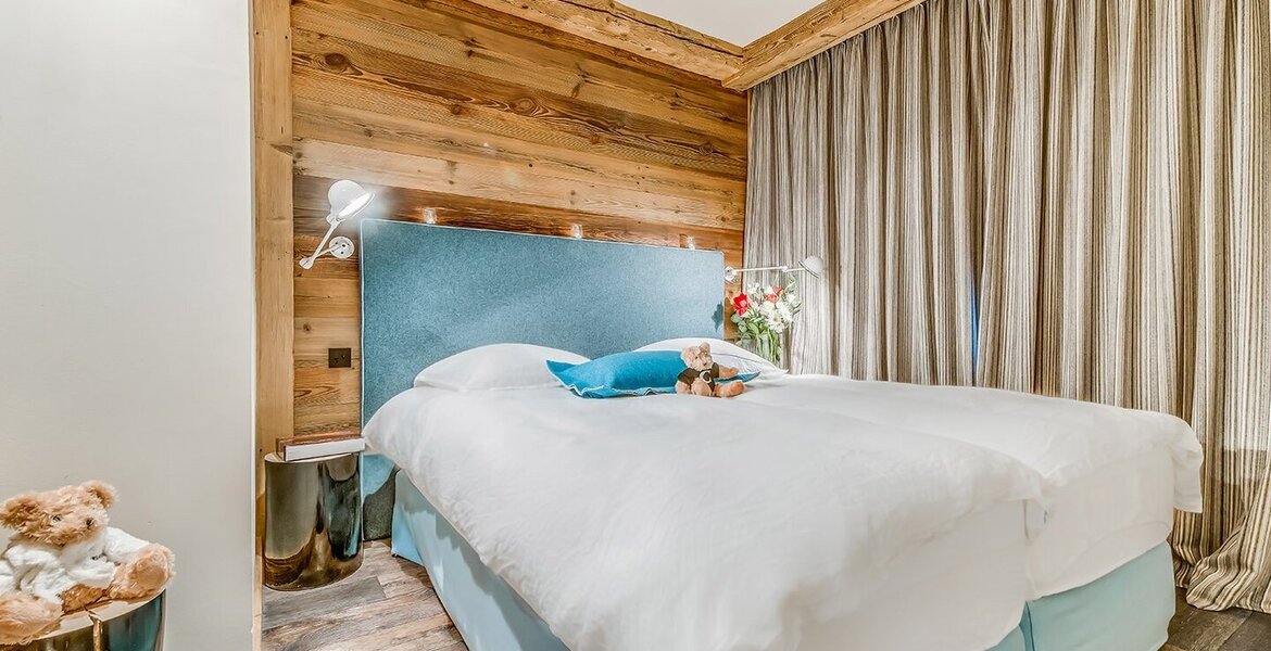 Ce duplex à louer avec 5 chambres à Val d'Isere à louer 