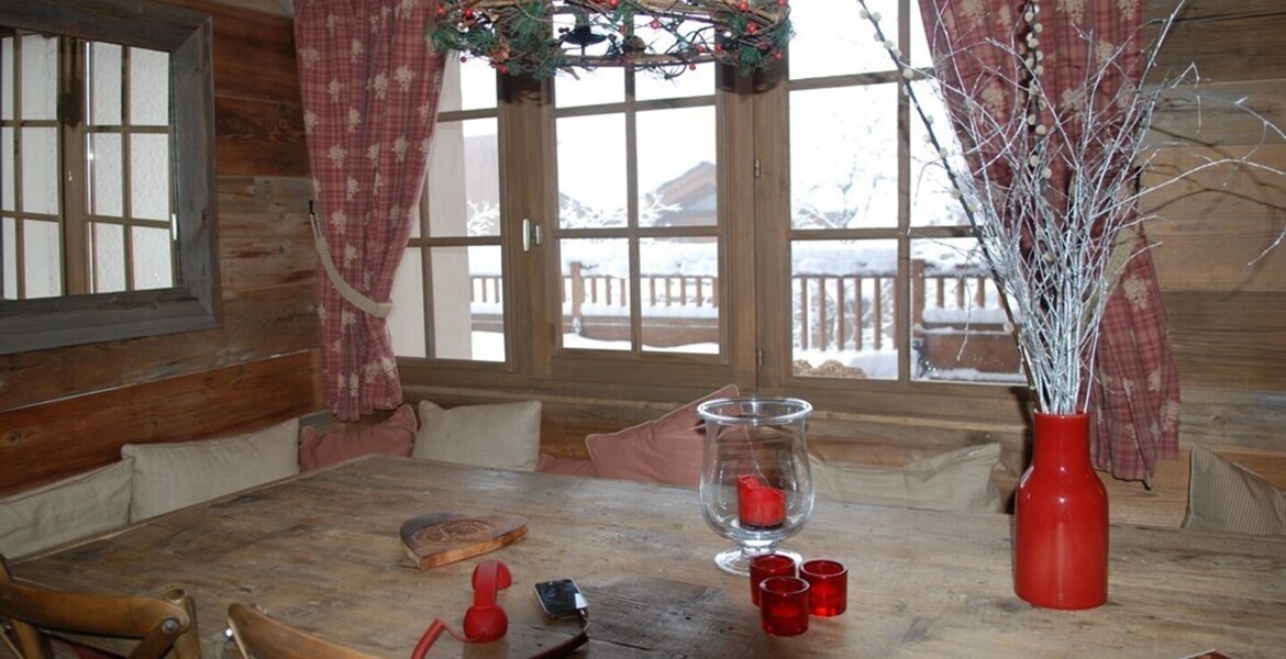 Appartement à louer spacieux et chaleureux à Courchevel 1850