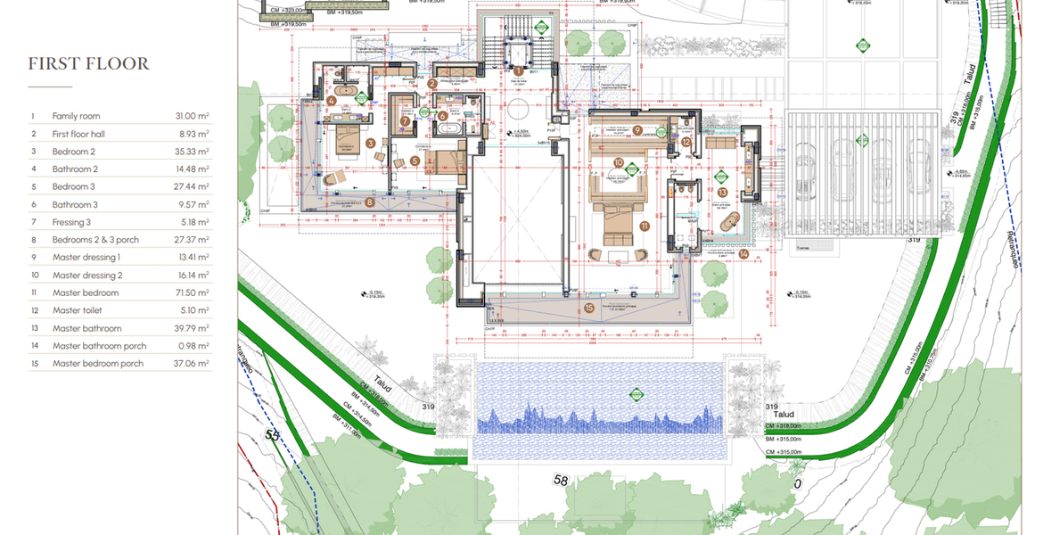 Эксклюзивная роскошная вилла с панорамным видом в Ла Загалет