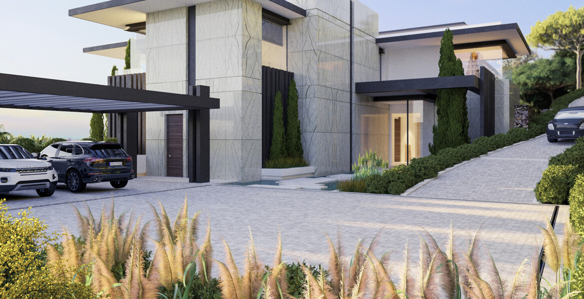 Эксклюзивная роскошная вилла с панорамным видом в Ла Загалет