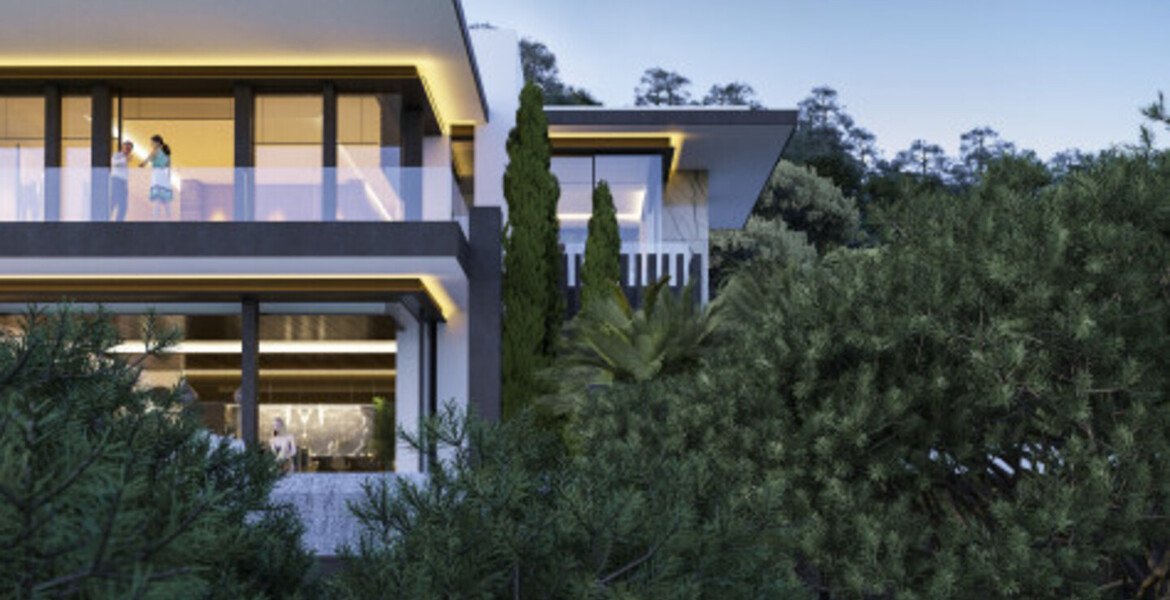 Эксклюзивная роскошная вилла с панорамным видом в Ла Загалет