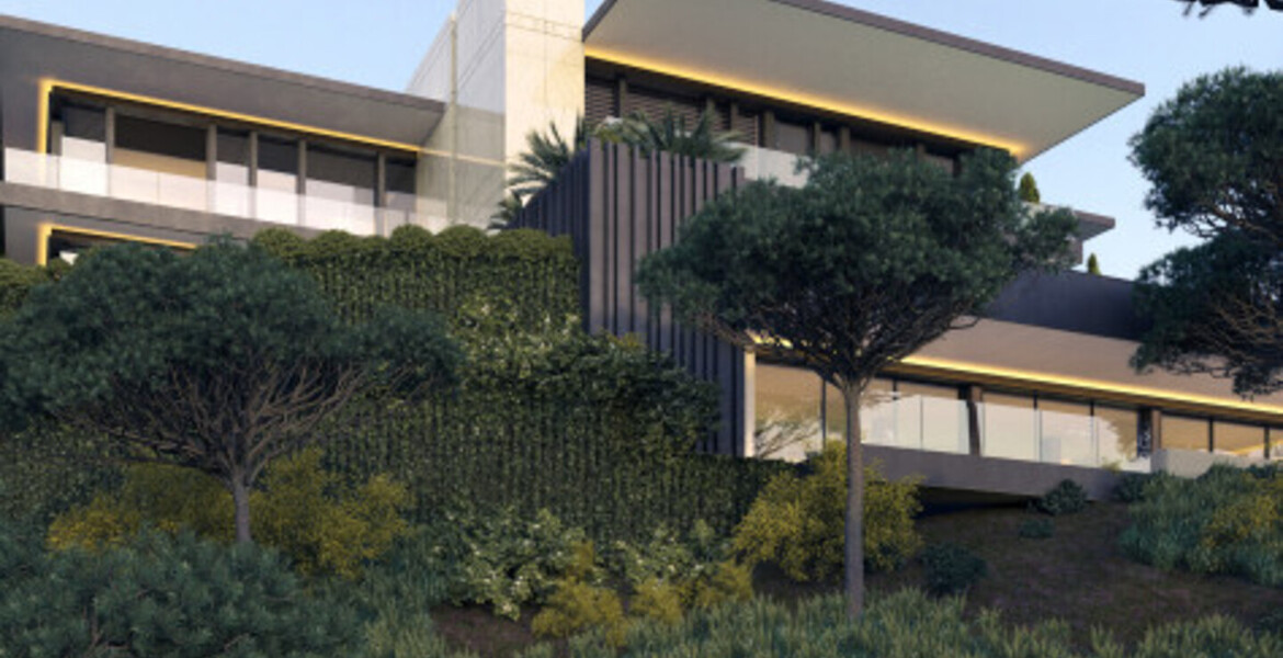 Эксклюзивная роскошная вилла с панорамным видом в Ла Загалет