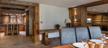 Chalet à louer à Meribel avec 236 m² et 5 chambres à coucher