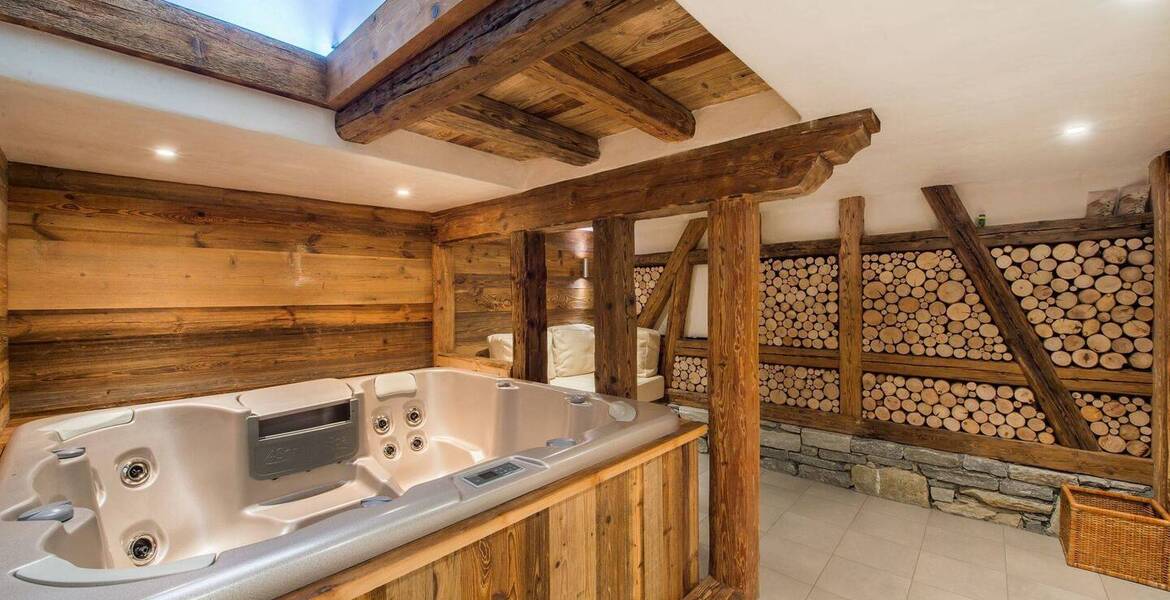 Chalet à louer à Meribel avec 236 m² et 5 chambres à coucher