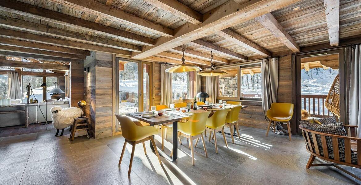 Chalet Méribel avec 400 m² et 5 chambres