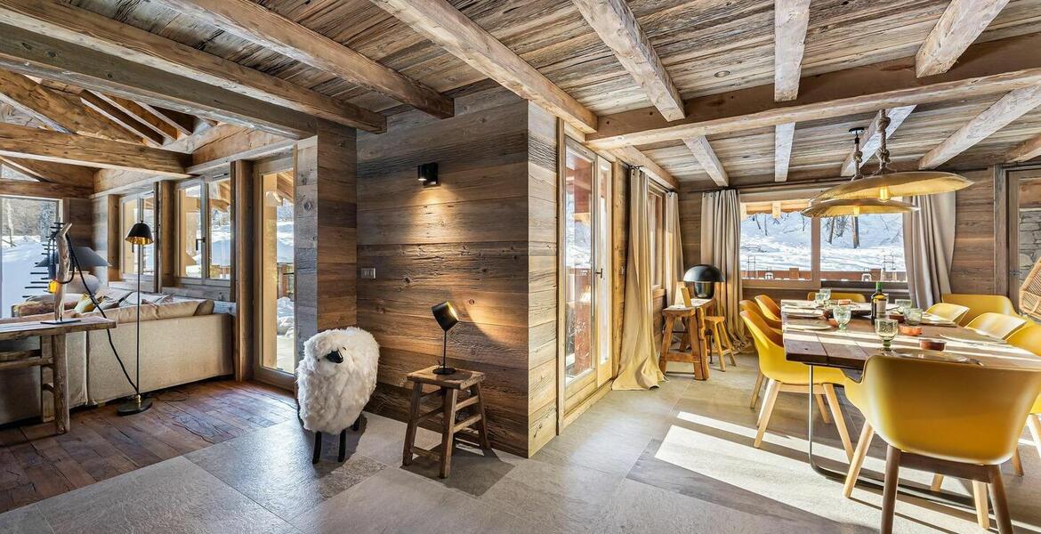 Chalet Méribel avec 400 m² et 5 chambres