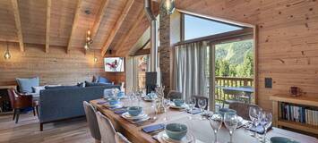 A louer chalet à Méribel de 195 m² et 5 chambres