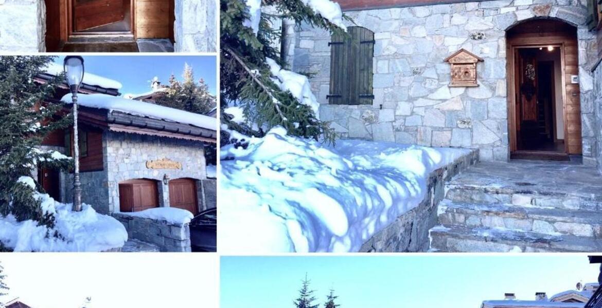 HÔTEL COURCHEVEL-CHALET À COURCHEVEL 1850. SÉJOUR LUXUEUX