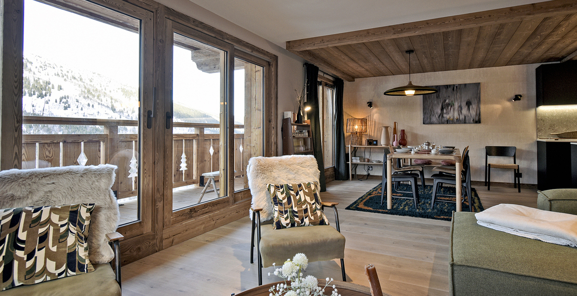 Квартира в аренду Мерибель  prestigious "Isba" residence