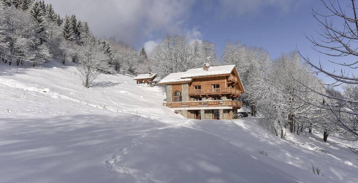 Alquiler de Chalets de Lujo Ski-In/Ski-Out en Méribel 