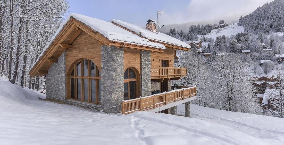 Alquiler de Chalets de Lujo Ski-In/Ski-Out en Méribel 