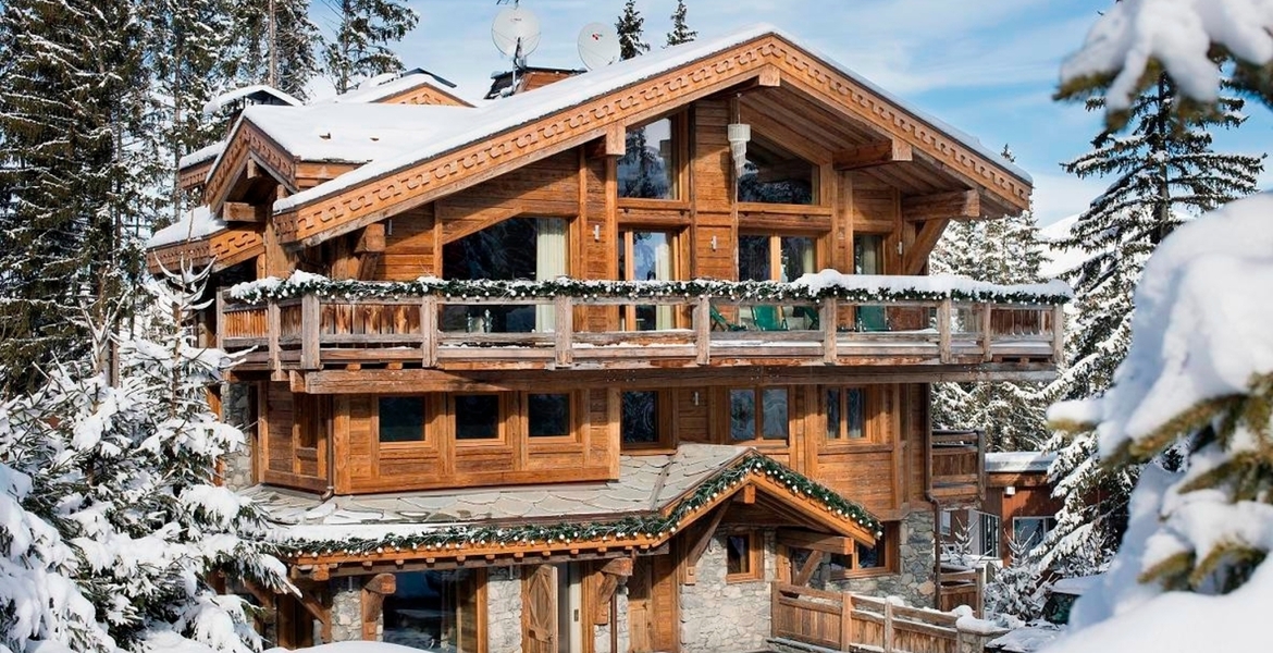 Suite-chalet Courchevel 1850 CHAMBRES EN SUITE - SALLE DE FÊ