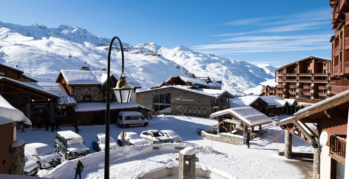 Квартира Val Thorens - 10 человек  Спальные места для 10 чел