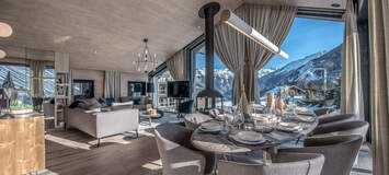 Location de chalets de luxe skis aux pieds à Courchevel 1550