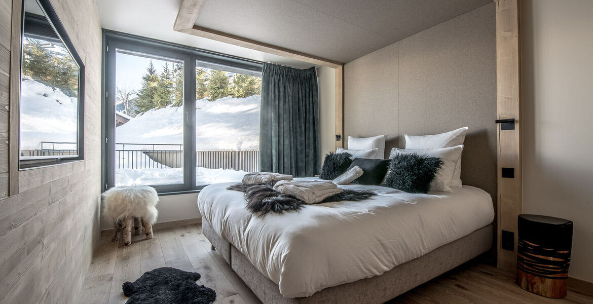 Location de chalets de luxe skis aux pieds à Courchevel 1550