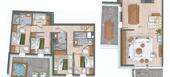 Duplex à louer à Méribel