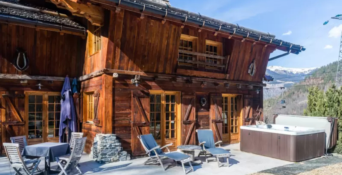 Chalet en Meribel perfecto para 12 personas de lujo