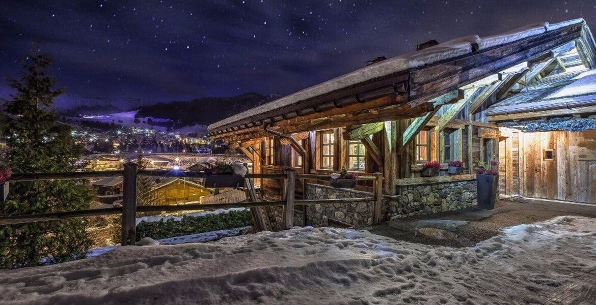 Chalet à Megève Alpes France 13 personnes 7 chambres