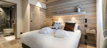 El apartamento á Meribel, situado en la 1ª planta 