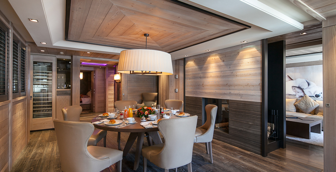 Trois chambres avec salle de bain attenante à Courchevel   