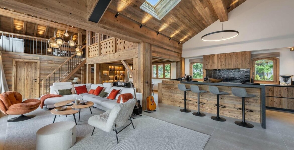 Chalet расположенное в деревушке Méribel Village