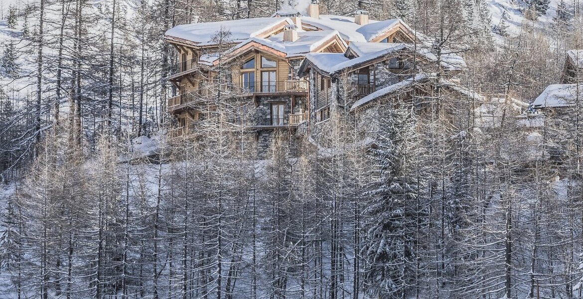 Роскошное и исключительное шале в самом сердце гор