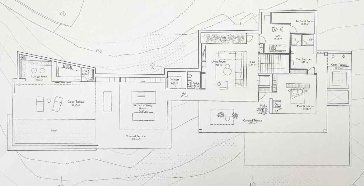 Villa moderna en alquiler en Benahavis